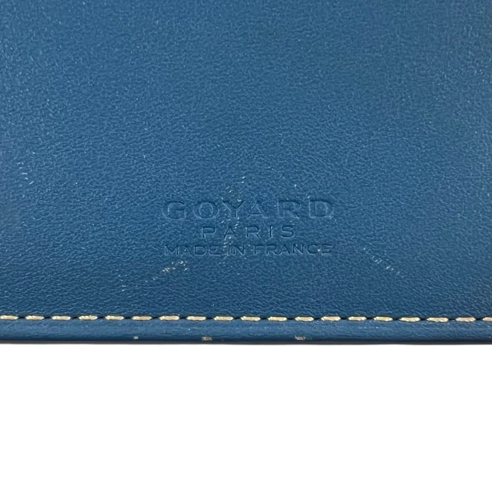 Goyard Azure Blue Wallet - Picture 5 of 8